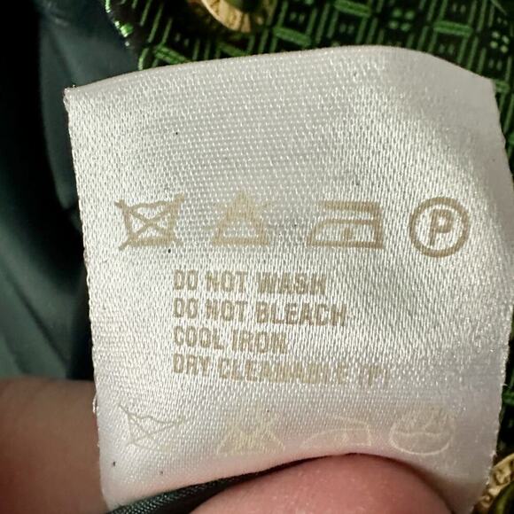 Escada Margaretha Ley Green Jacquard Women's Blazer EU Size 36 US Size Small - Picture 7 of 14